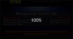 Desktop Screenshot of emc-indonesia.biz