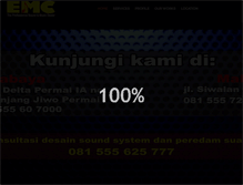 Tablet Screenshot of emc-indonesia.biz